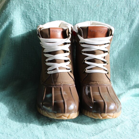 NAUTICA Women's Insulated Waterproof Duck Boots Size 9 NEW - Picture 7 of 14